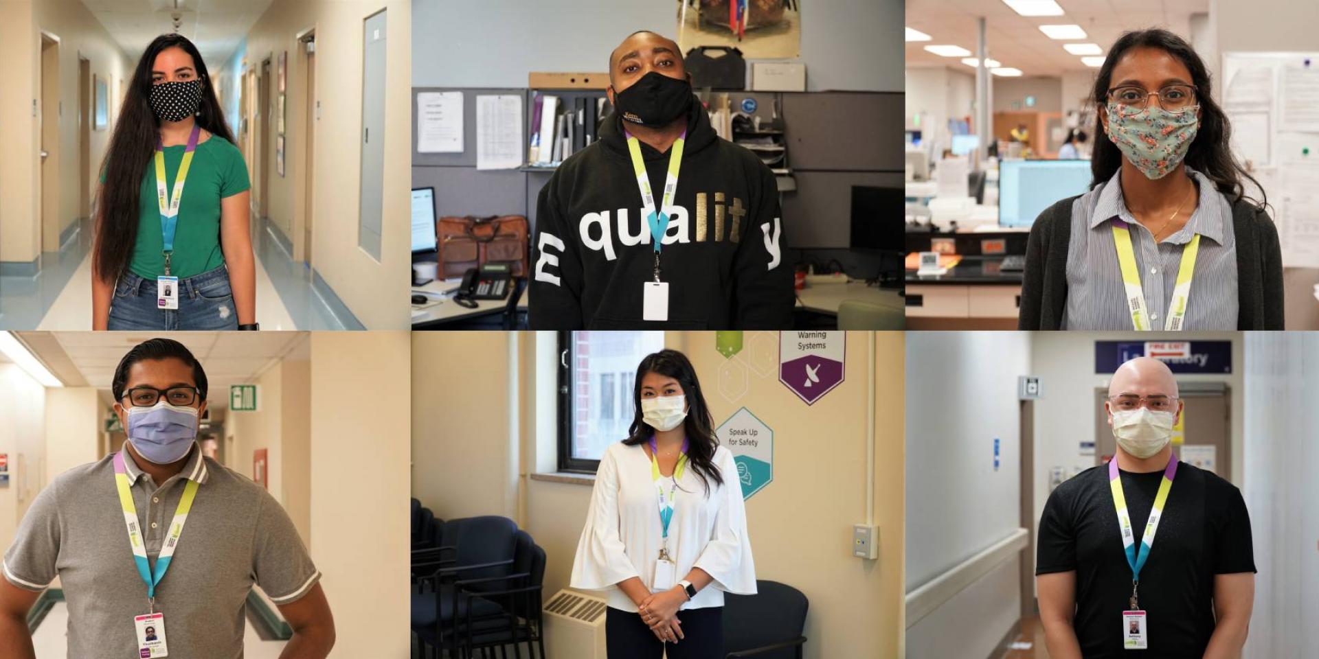 Summer student portraits at MGH