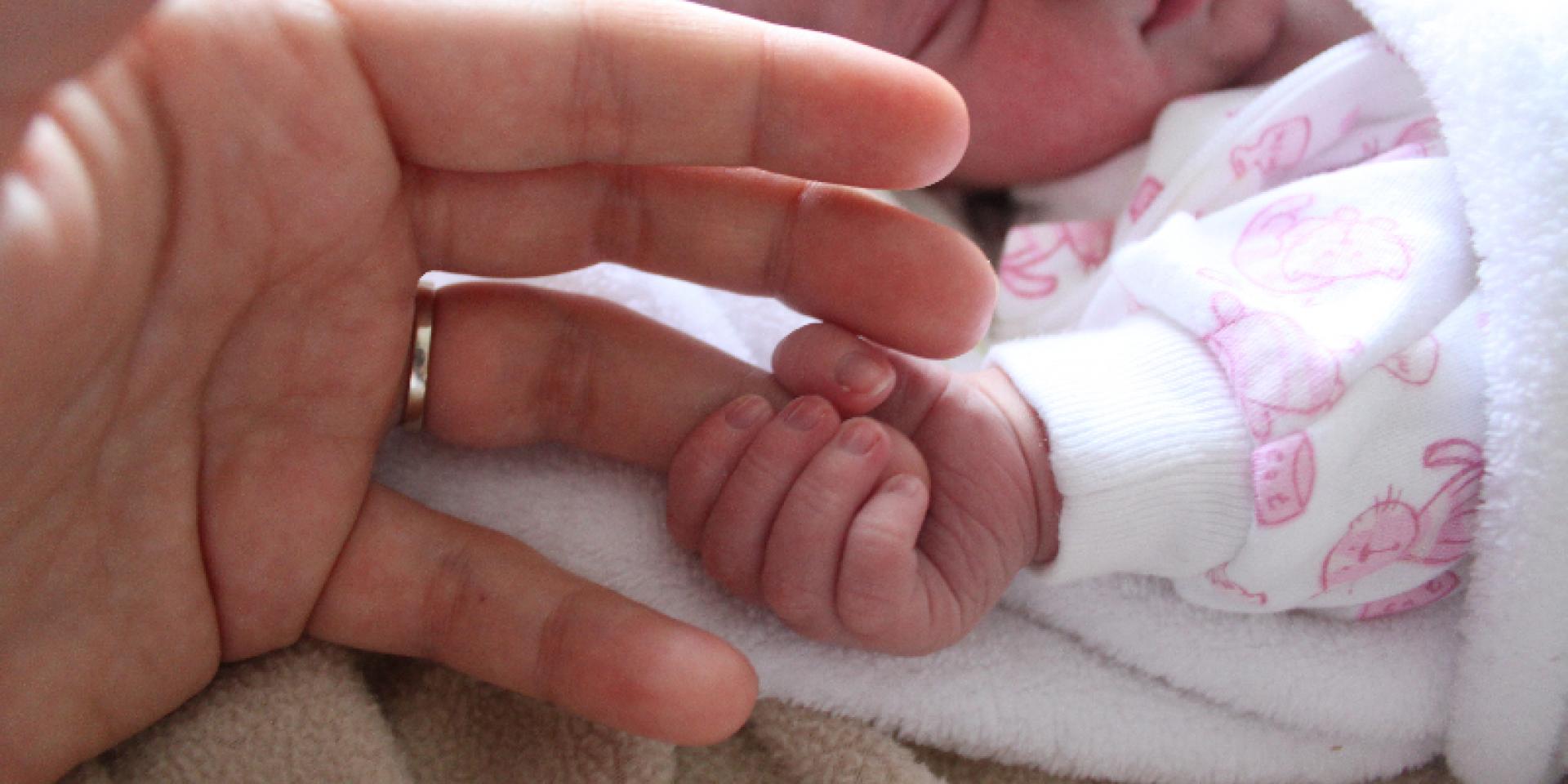Going Home MNC Baby hands