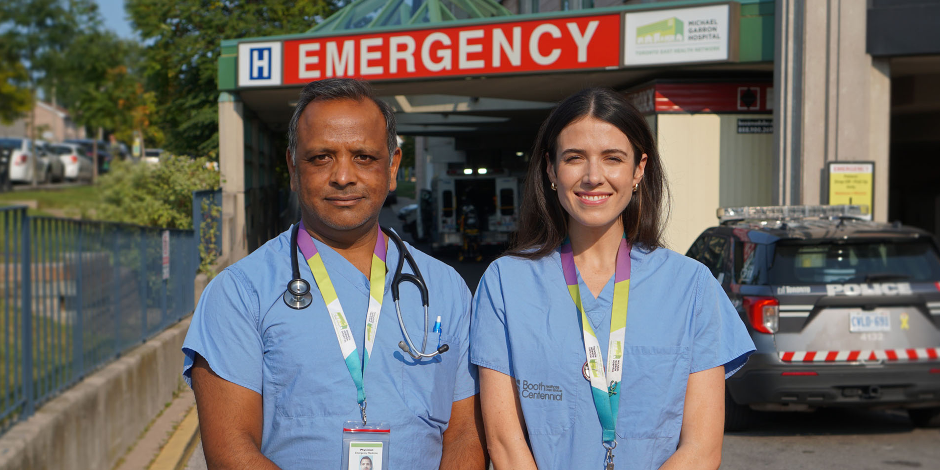 Dr. Muneesh Jha and Dr. Brittany Cameron