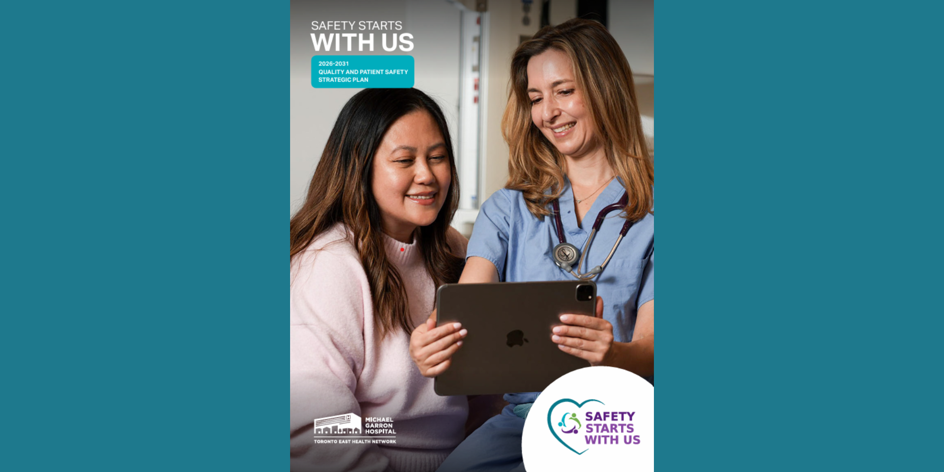 Picture of cover of Safety Starts with Us Quality and Patient Safety Strategic Plan 2026-2031