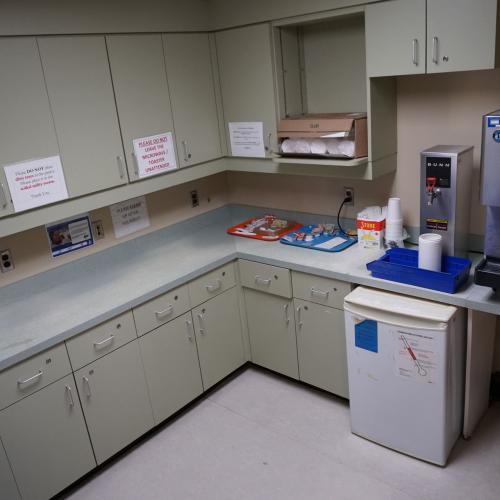 Kitchen with appliances before