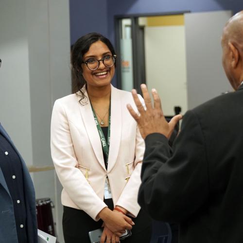 Staff at the grand opening of the Thorncliffe Park Youth Wellness Hub on July 18.