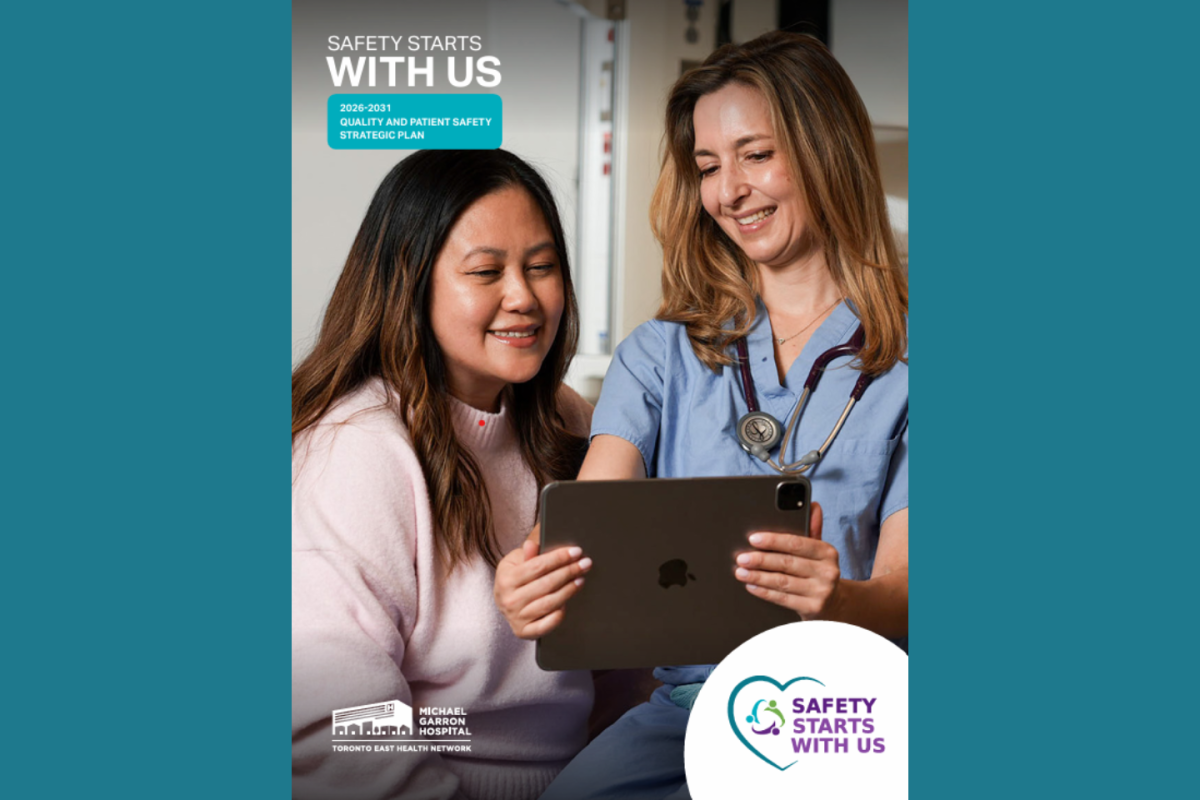 Picture of cover of Safety Starts with Us Quality and Patient Safety Strategic Plan 2026-2031