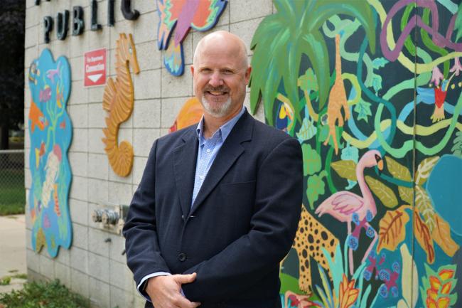 Thorncliffe Park Public School principal Jeffrey Crane.