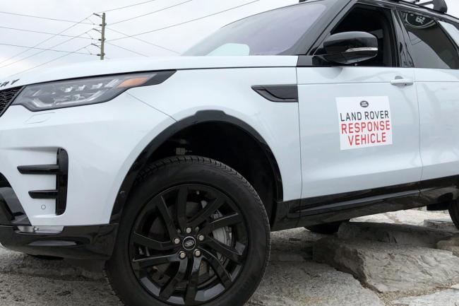 Jaguar Land Rover Canada PPE vehicles