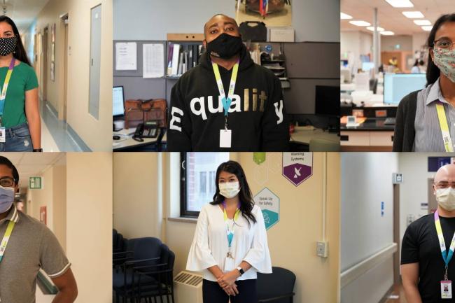 Summer student portraits at MGH