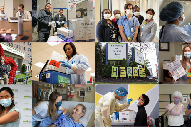 Photographs of our staff, physicians and community members capture a year into the COVID-19 pandemic at MGH.