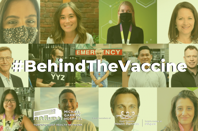 Members of the vaccine strategy and operations team