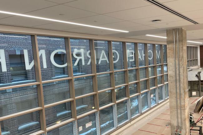 Main lobby of Ken and Marilyn Thomson Patient Care Centre