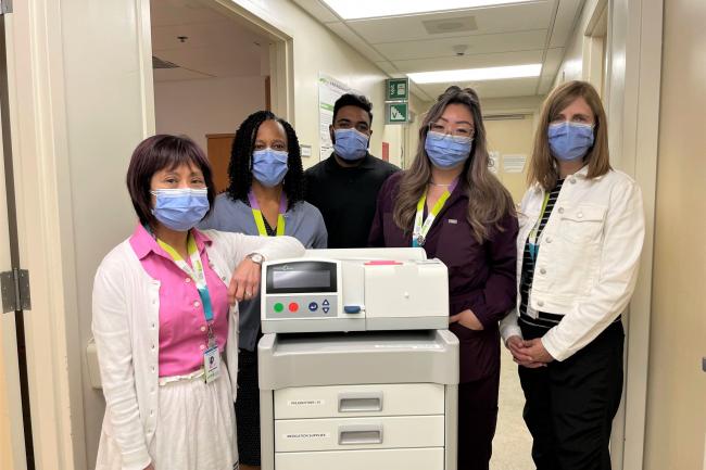 A few members of MGH's Home Peritoneal Dialysis Service team.