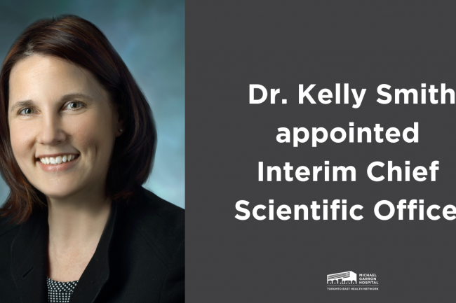 Dr. Kelly Smith appointed Interim Chief Scientific Officer