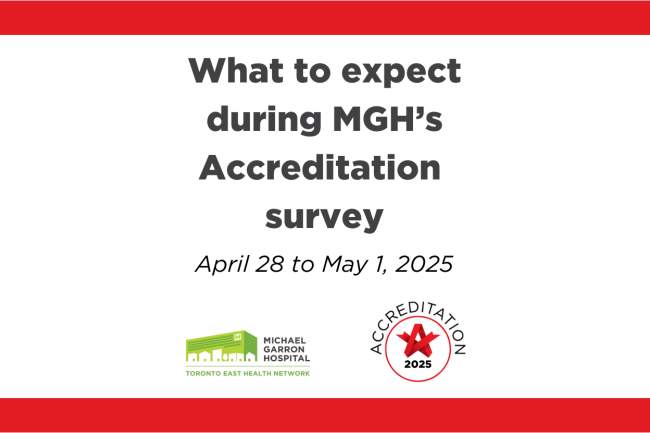 Accreditation survey banner