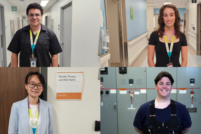 Some of MGH’s summer students for the 2024-2025 academic year. 