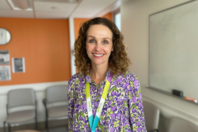 Dr. Susan MacKenzie poses at Michael Garron Hospital.