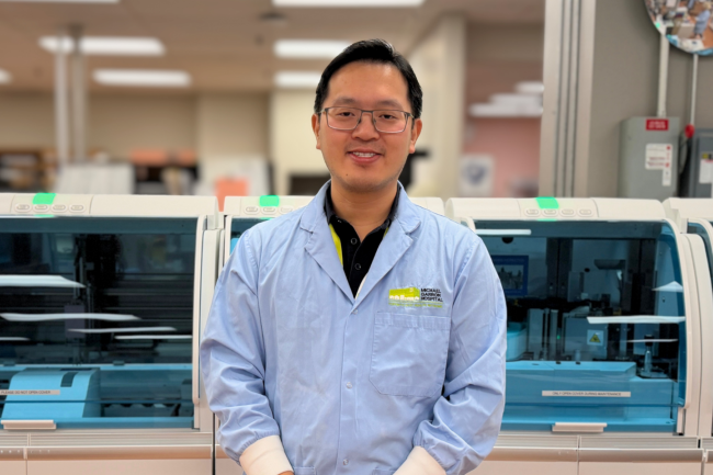 Jason Kwan, Senior Technologist, MGH Blood Bank