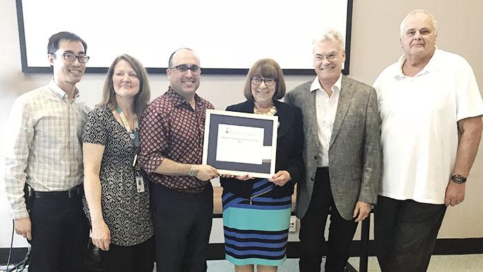Many friends, colleagues, family members and patients helped honour Angela with the Diabetes Nurse Educator of the Year Award from Banting & Best Diabetes Education Centre.