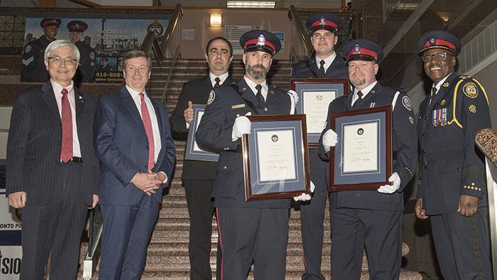 Avi and Scott recognized by TPS
