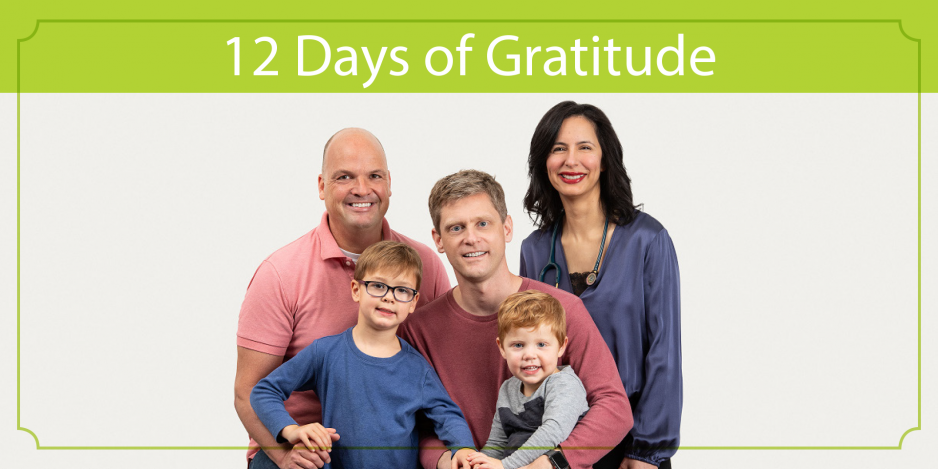 Grateful giving – staff and donors 