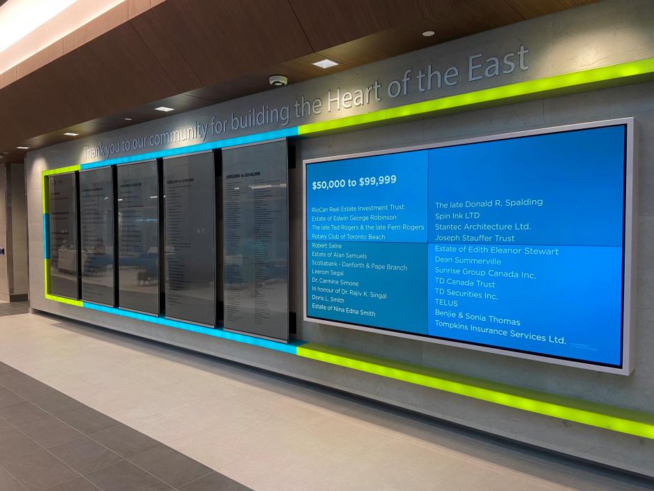 CountdownToThomsonCentre Check out MGH’s new main lobby, information
