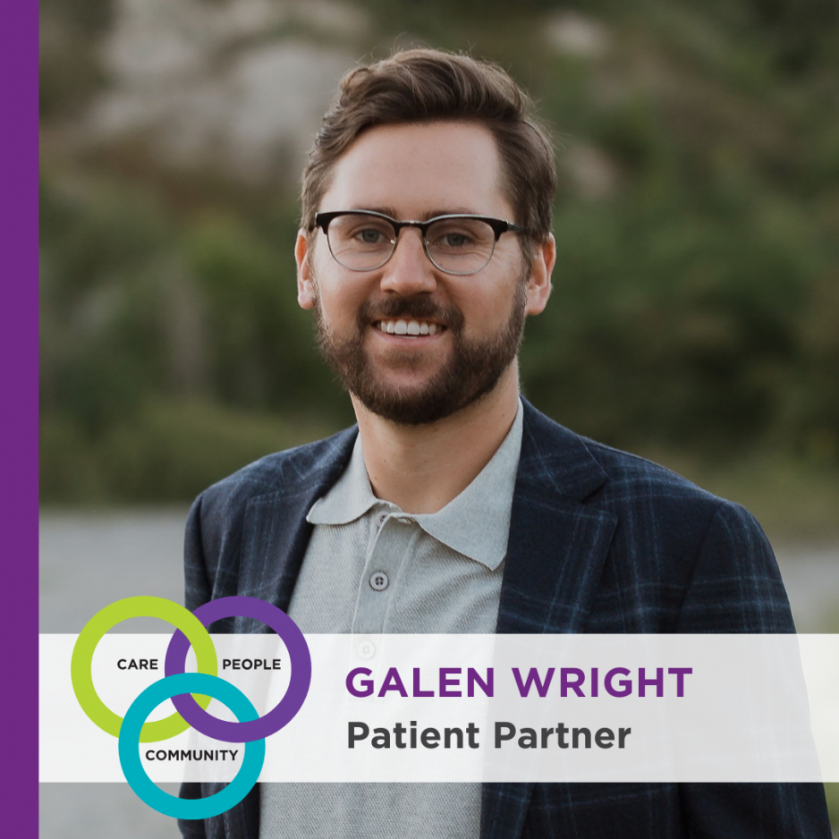 Galen Wright, Patient Partner