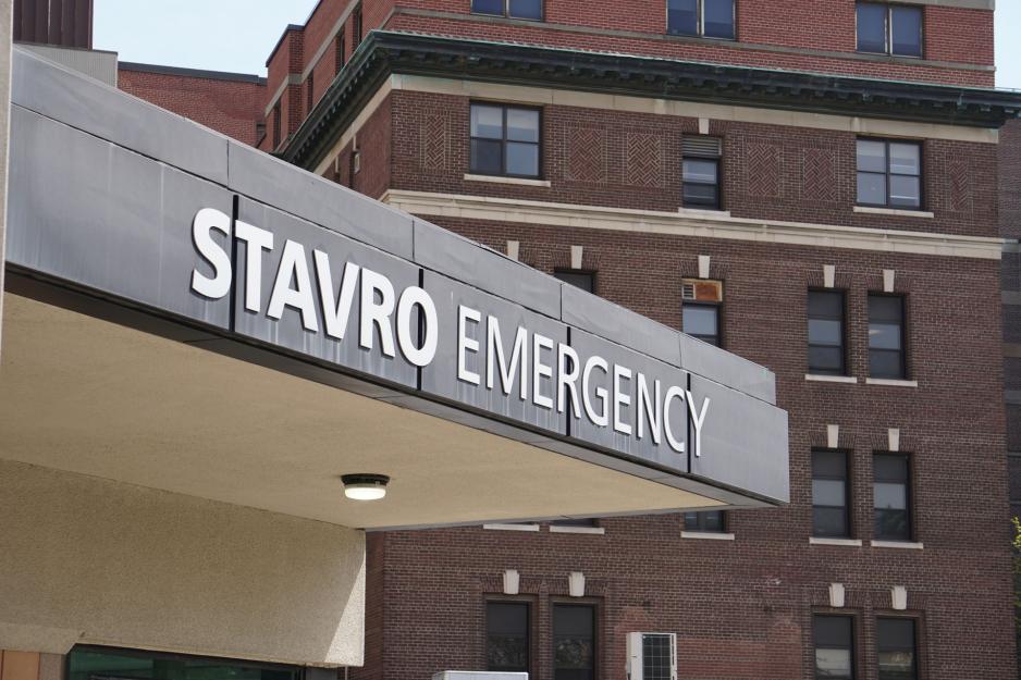 Stavro Emergency Sign at Michael Garron Hospital