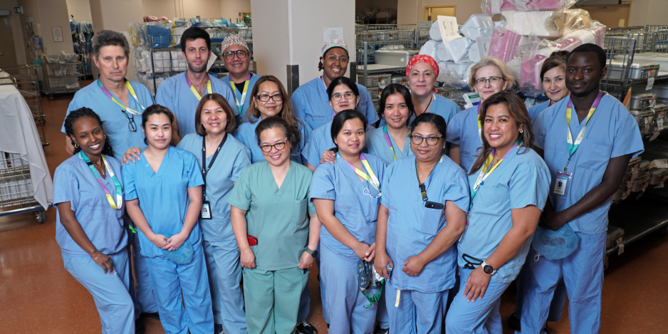 Team of medical professionals.