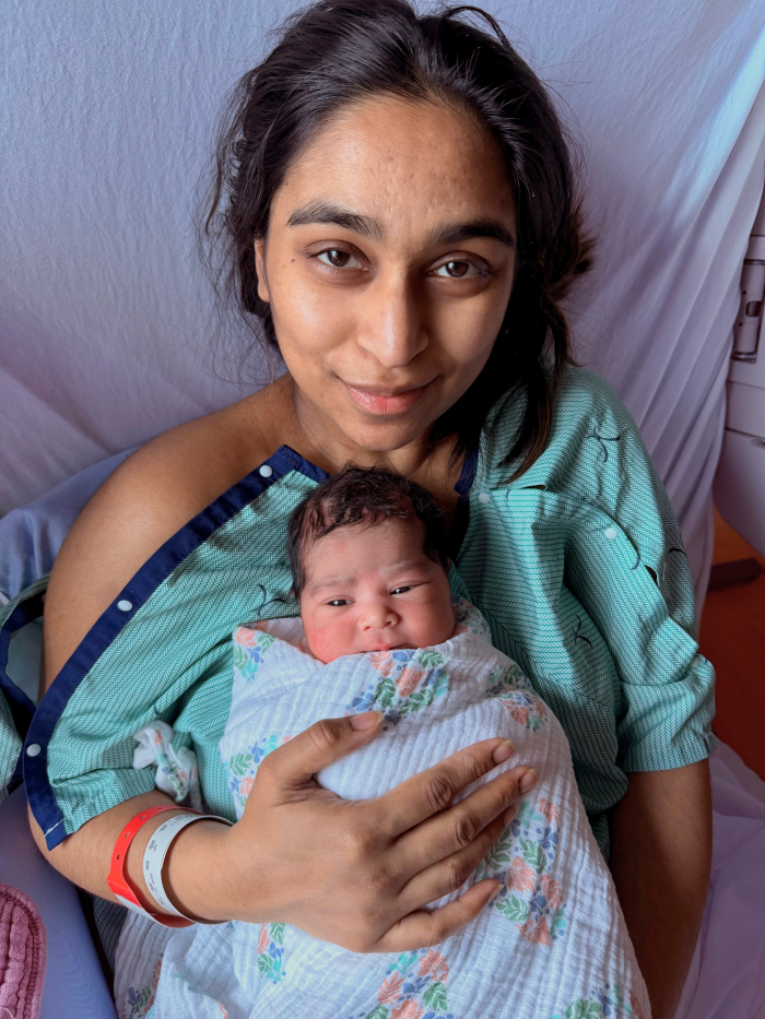 Sharika and Baby Z.