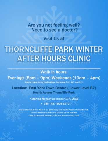 Poster of Extended Hours - Thorncliffe