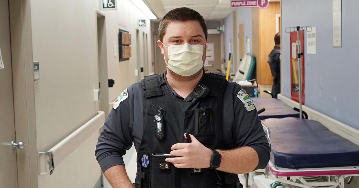 Showing the human behind the badge Michael Garron Hospital, Toronto