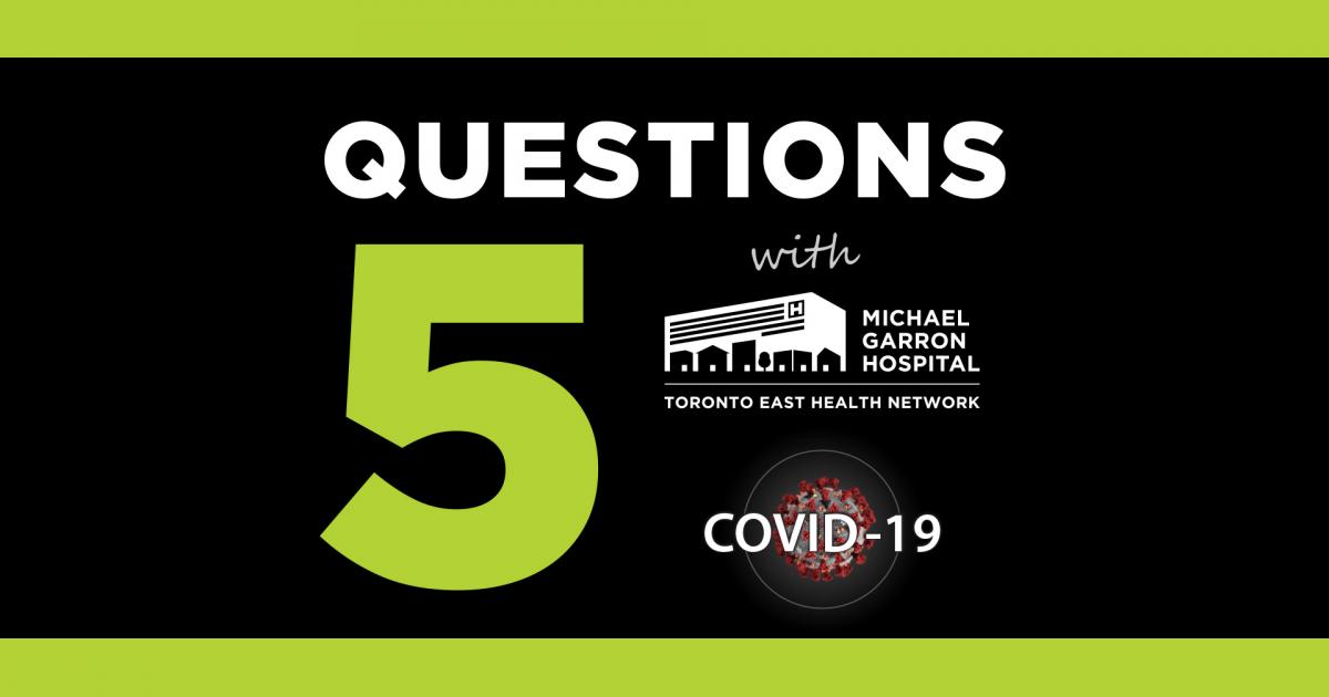 Sarah Downey Hosts Third Community Edition Of 5 Questions With Infectious Diseases Physician Dr Janine Mccready Michael Garron Hospital Toronto East Health Network Mgh Tehn