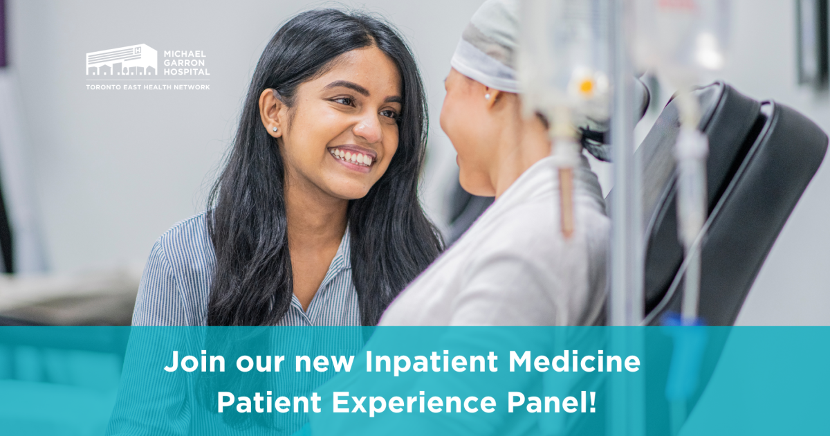 Join MGH’s new Inpatient Medicine Patient Experience Panel! Michael(00)