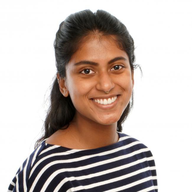 Anusha Shanmuganantha, Project Coordinator Anusha Shanmuganantha Headshot